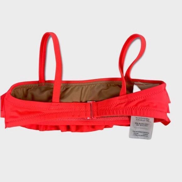 Crewcuts Ruffle Bikini Top size 2 - Picture 2 of 6